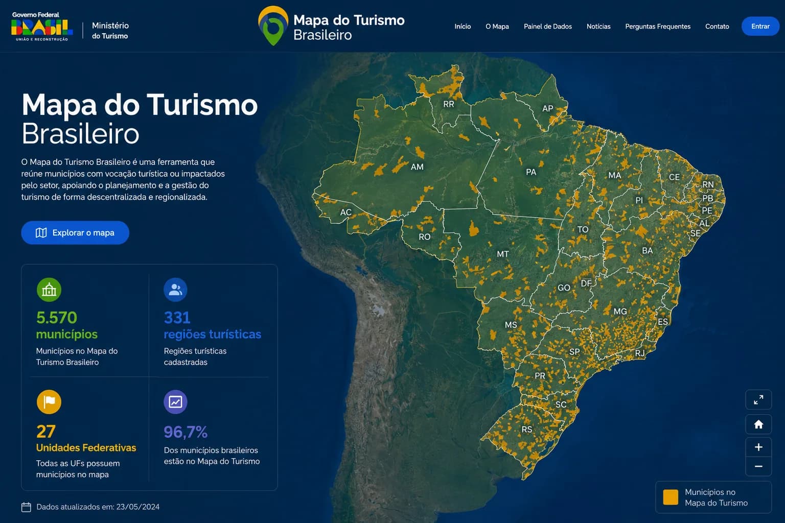 O que muda no Mapa do Turismo Brasileiro com a Portaria MTur nº 1/2026: o que o gestor municipal precisa saber