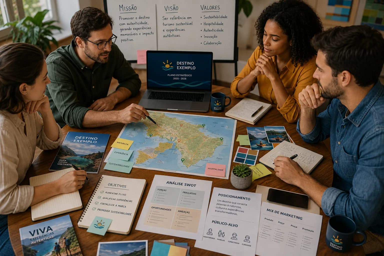 Plano de Marketing Turístico: o que é, como estruturar e como ele se conecta ao Plano Diretor