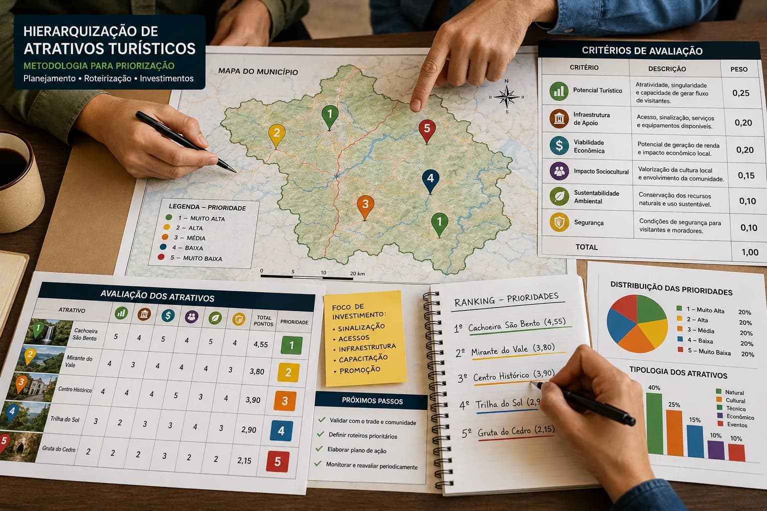 Hierarquização de atrativos turísticos: como saber quais priorizar